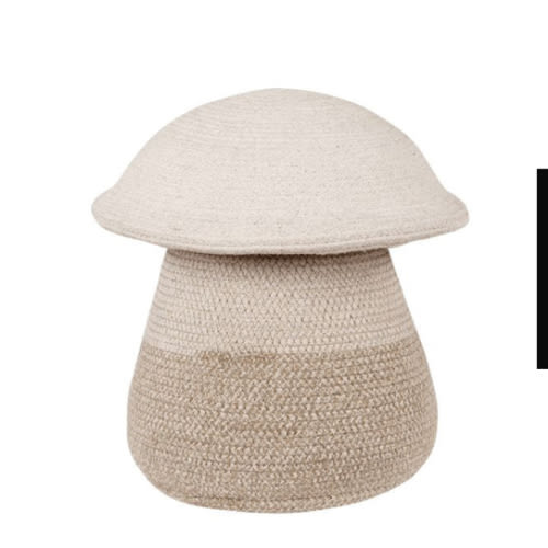 STORAGE HANDMADE BASKET MUSHROOM