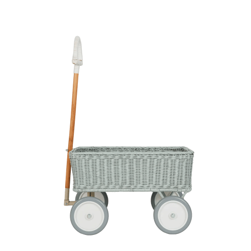 Rattan Wonder Wagon - Vintage Blue