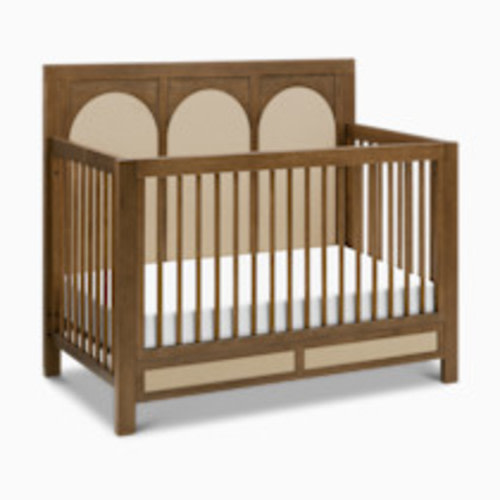Namesake Eloise 4-in-1 Convertible Crib - Natural Walnut & Performance Sand Eco-Weave
