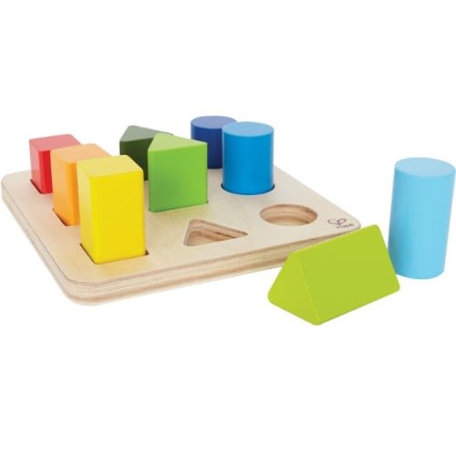 Hape Color and Shape Wooden Block Sorter