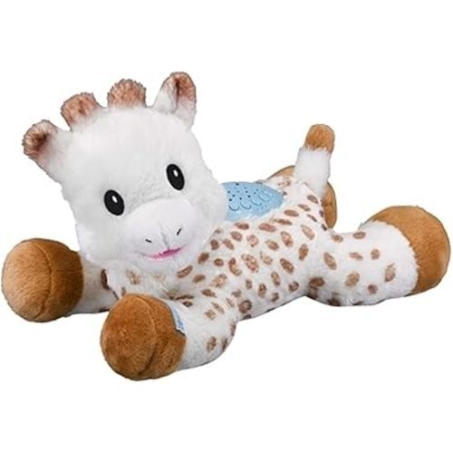 Sophie la girafe - Lights and Dreams Plush - Lullaby Show - Star Projector - Plush Giraffe to Cuddle - Musical Plush Toy for Babies Newborn