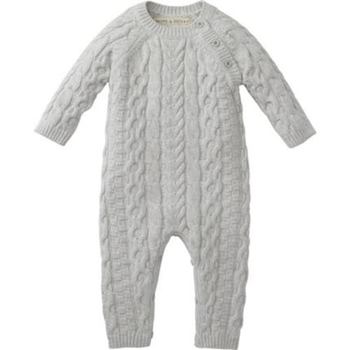 Baby Cable Knit Sweater Romper, 3-6M
