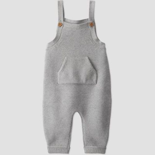 Little Planet By Carter's Organic️ Baby Sweater Knit Pull-on Pants - Gray/pink Newborn