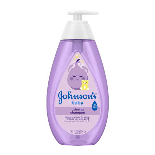 Johnson's Calming Baby Shampoo with NaturalCalm Scent, Gentle No Tears Formula, 20.3 oz
