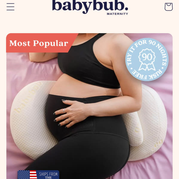 Bub's Maternity Pillow™ – babybub | Maternity & Beyond