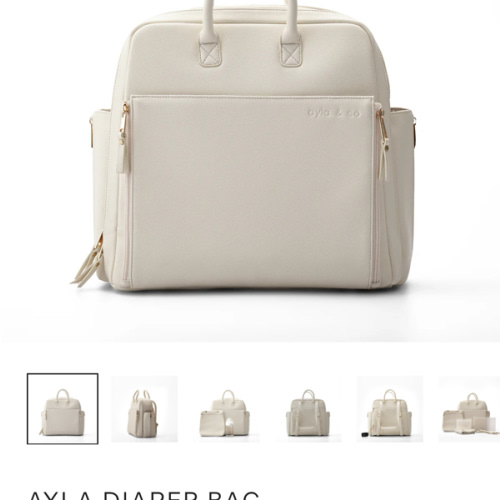 Ayla Diaper on Bag