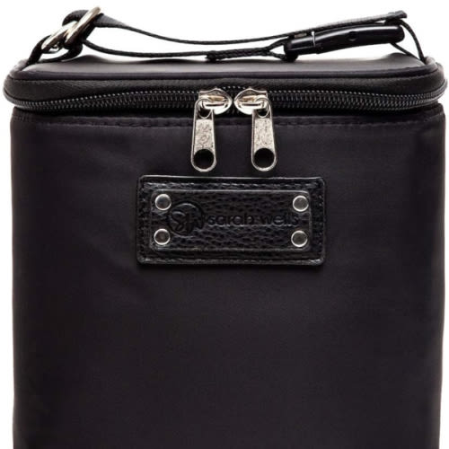 Sarah Wells Cold Gold Breastmilk Cooler with Ice Pack BLACK