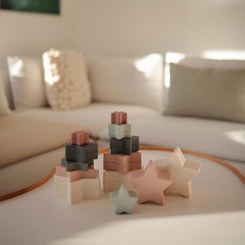 mushie Nesting Stars Toy | Made in Denmark (Original)