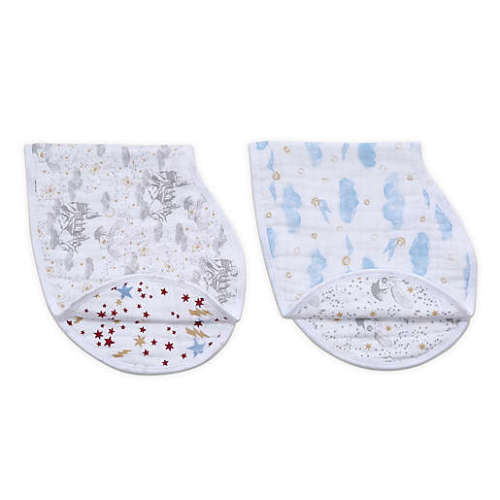 aden + anais® Harry Potter™ 2-Pack Burpy Bibs