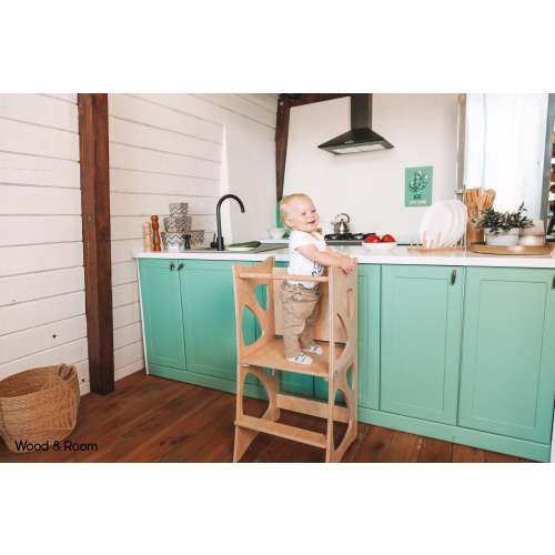 Montessori Wooden Kitchen Tower | Learning Tower