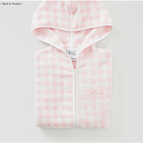 Kids’ Cover Up - Pink Gingham