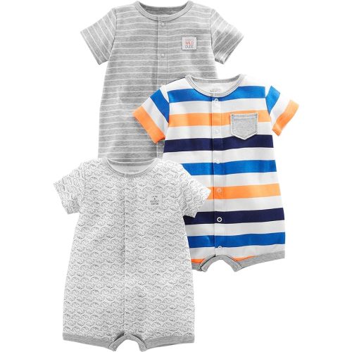 Simple Joys by Carter's Baby 3-Pack Snap-up Rompers