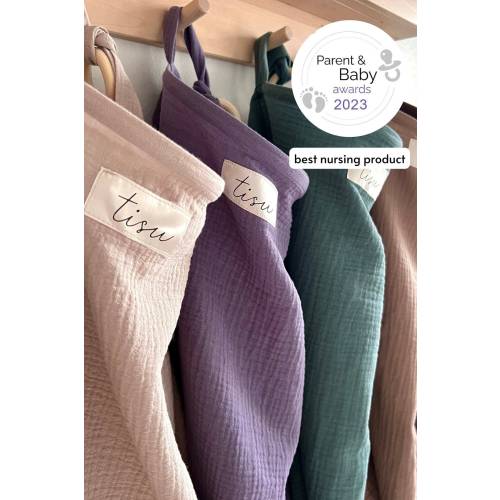Nursing Cover for Baby Breastfeeding & Pumping | Muslin Double Gauze Cotton | Breast Feeding Apron Shawl Breathable Wire Neutral Collection