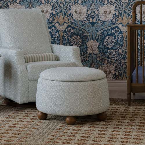 Namesake Morris & Co. x Namesake Tuffet Storage Ottoman