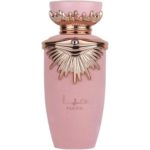 Lattafa Haya Eau de Parfum Spray for Women, 3.4 Ounce