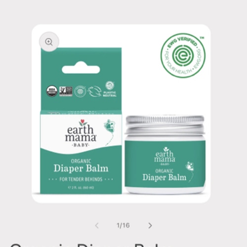Organic Diaper Balm | Earth Mama