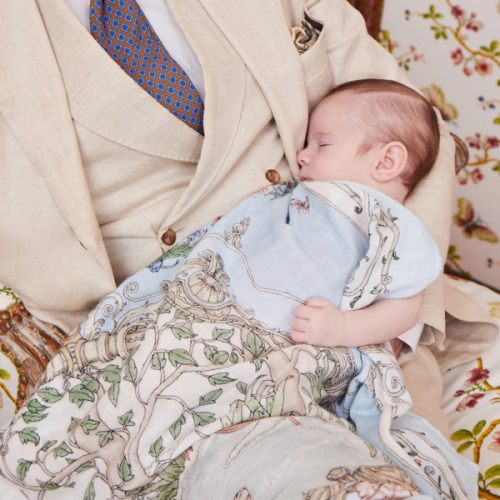 Carré - Tapestry Brilliant Blue