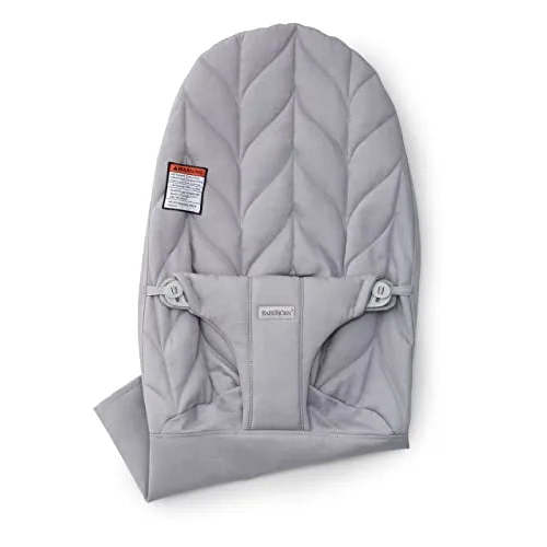 Fabric Seat for Bouncer Petal Quilt - Light Gray