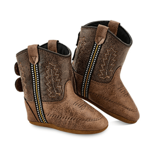 Old West Infant Poppet Boots - Round Toe | Boot Barn