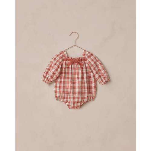 Annette Romper Holiday Tartan