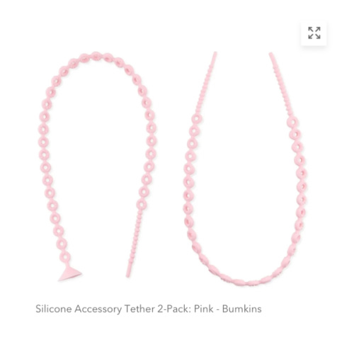 Silicone Tether Set For Highchair Toys + Feeding Accessories | Bumkins