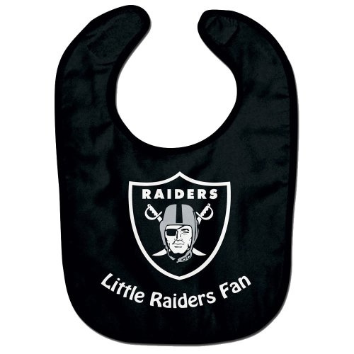 Infant Las Vegas Raiders WinCraft Lil Fan All Pro Baby Bib