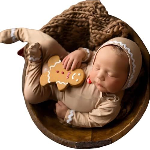 Christmas Newborn Baby Photo Shoot Props Outfits Crochet Clothes Santa Claus Red Hat Pants Photography Props