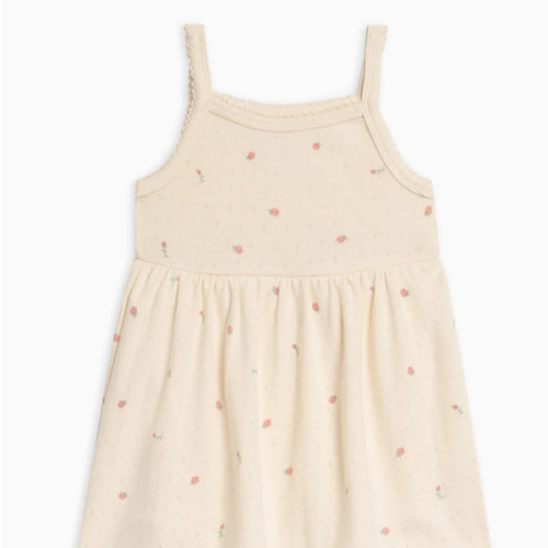 Soleil Pointelle Bodysuit Dress