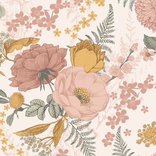 Botanical Light Wallpaper - Cream – Ayara Home