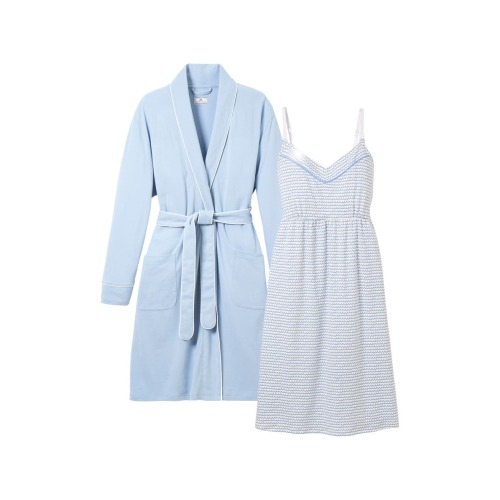 The Essential Maternity Nightgown & Robe Set, Medium