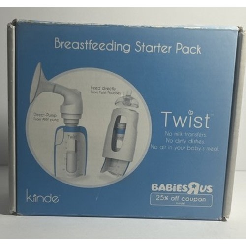 Kiinde Breast Milk Storage Twist Starter Kit BRAND NEW