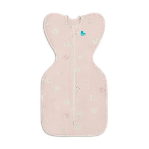 Love to Dream Swaddle UP Transition Bag Lite, Luxuriously Silky Soft Bamboo Viscose, Patented Zip-Off Wings, Converts to a snug Sleeping Bag, 0.2 TOG, 19-24 lbs, Pink Little Dreamer