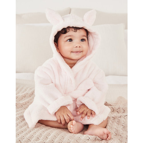 Organic Hydrocotton Baby Robe (0–12mths) | View All Baby | The White Company US