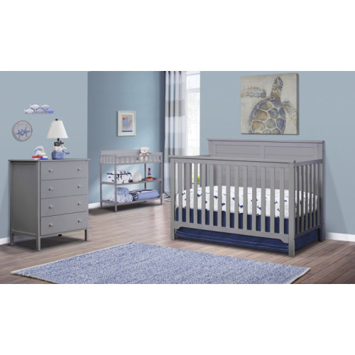 Sorelle Convertible 4 -Piece Nursery Furniture Set