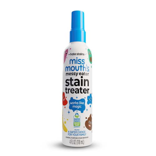 Miss Mouth's 4oz Messy Eater Stain Treater Spray - Baby Essentials Stain Remover for Clothes & Fabric