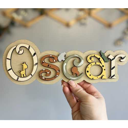 Wooden Toy Box Name Sign for baby's Toy box Personalised bedroom Children's Decor Custom Wood Letters for Baby's nursery toy box Decor sign
