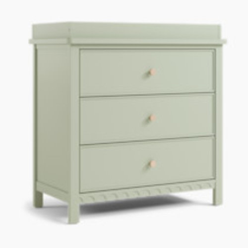 Graco Sasha 3 Drawer Chest with Changing Topper - Sage