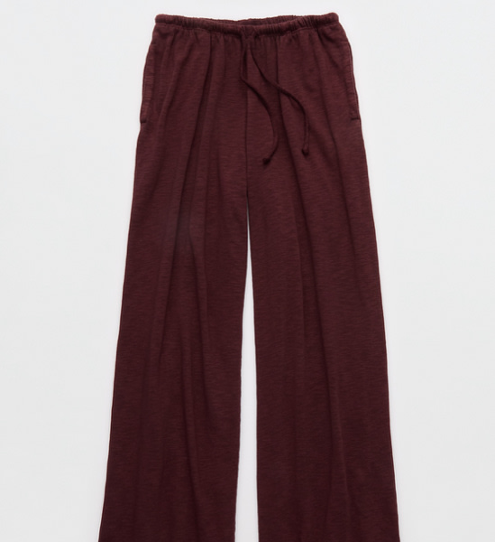 Aerie It's Casual Knit Slub Trouser
