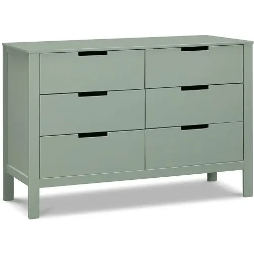 Carter's by DaVinci Colby 6-Drawer Dresser in Light Sage