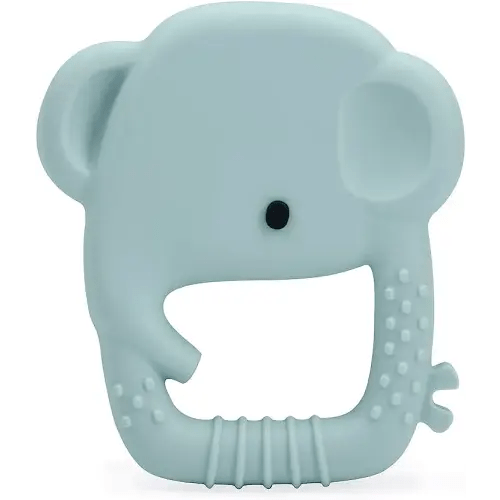 Loulou Lollipop Wild Silicone Baby Teether - Elephant