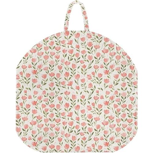 Tulips Newborn Lounger Covers Portable Snuggle Me Lounger, Soft Comfortable Lounger Slipcover for Boys and Girls Easy to Carry