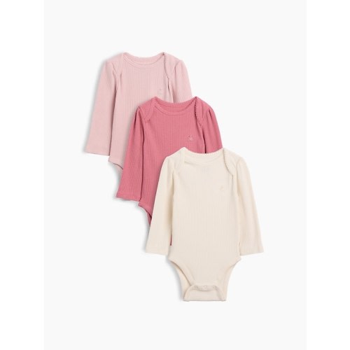 Baby First Favorites TinyRib Bodysuit (3-Pack)