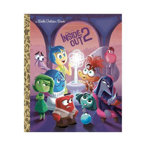 Disney/pixar Inside Out 2 Little Golden Book - By Golden Books (hardcover)