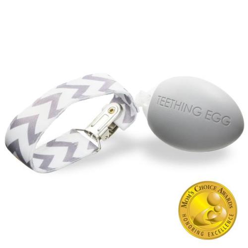 Official Site - The Teething Egg® Soft Gray Teether