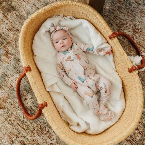 Zip-Up Footie Pajama - Cheyenne