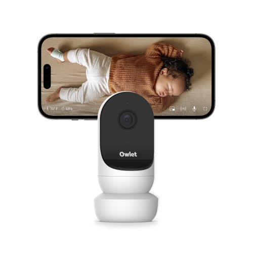 Free Shipping! Owlet Cam 2 Smart Baby Monitor - HD Video Cam, Encrypted WiFi, Temp, Nightvision, 2-Way Talk- White