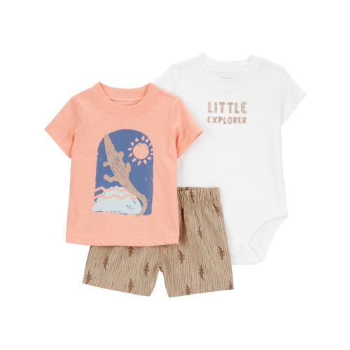 Carter's Child of Mine Baby Boy Outfit Set, 3-Piece, Sizes 0/3-24 Months