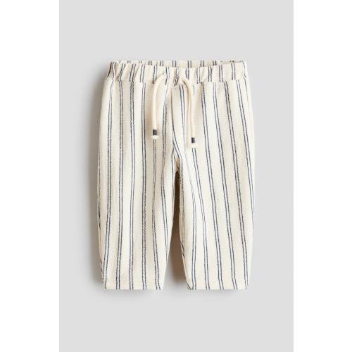 TEXTURED JERSEY PANTS