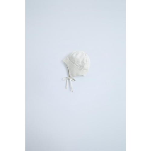 COTTON SILK BONNET - Mid-ecru | ZARA United States