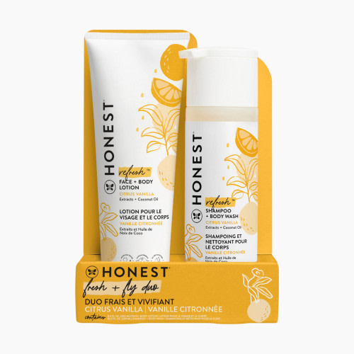The Honest Company Wash and Lotion Bundle - Refresh (Citrus Vanilla)